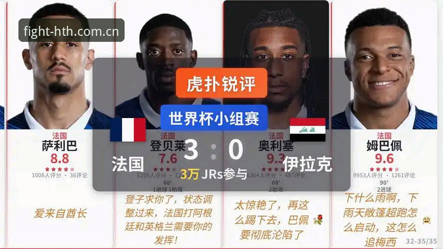法国3-0伊拉克背后的战术棋局：德尚的阵容重组实验全面评测